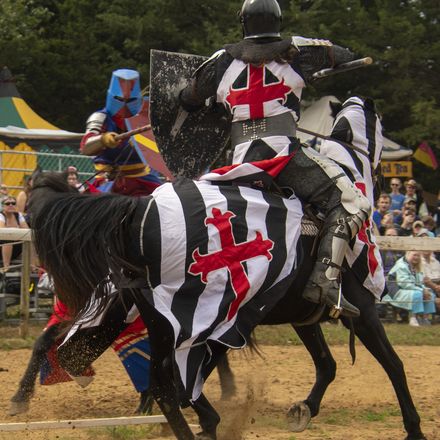 Joust photo by Clarence Alford